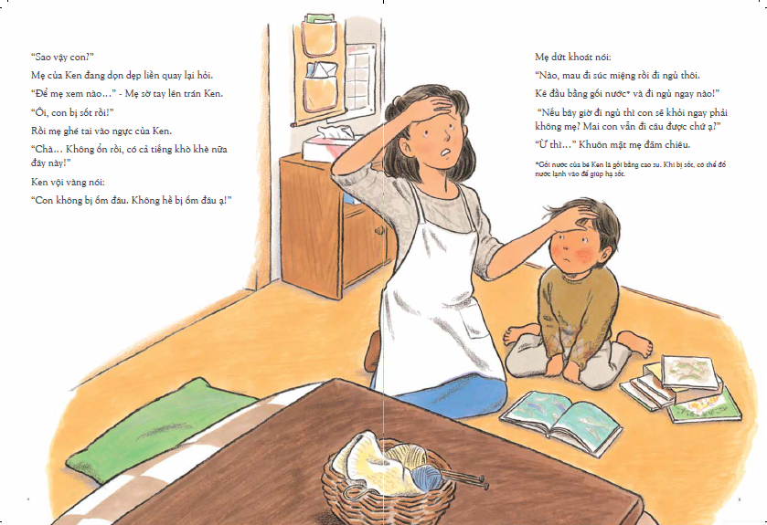 Ehon - Cháu Không Bị Ốm Đâu