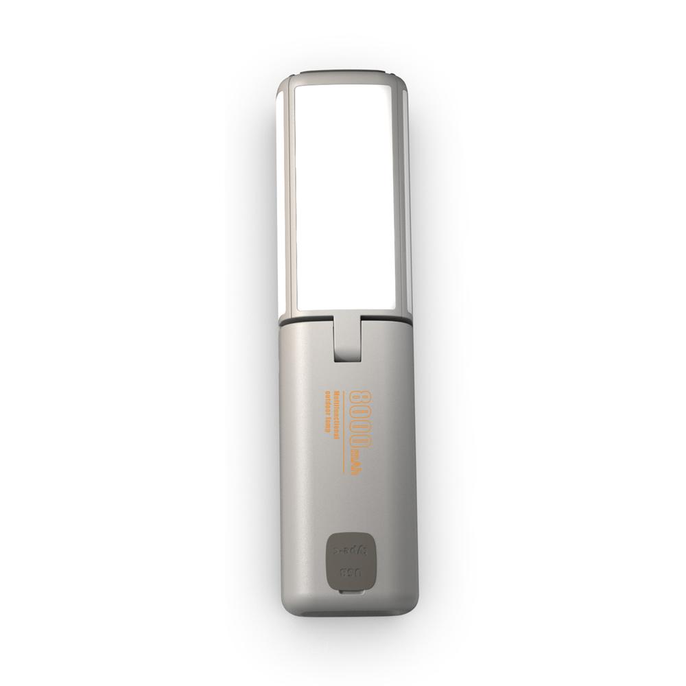 Outdoor Camping Light Portable Campsite Lantern Foldable Flashlight Power Bank Waterproof with 4 Lights Modes