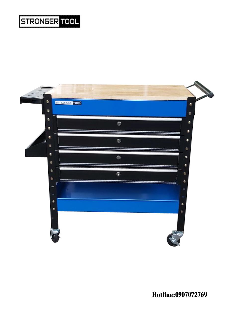 TỦ ĐỒ NGHỀ 4 NGĂN KÉO Stronger Tool phù hợp cho gagare tiệm sửa xe