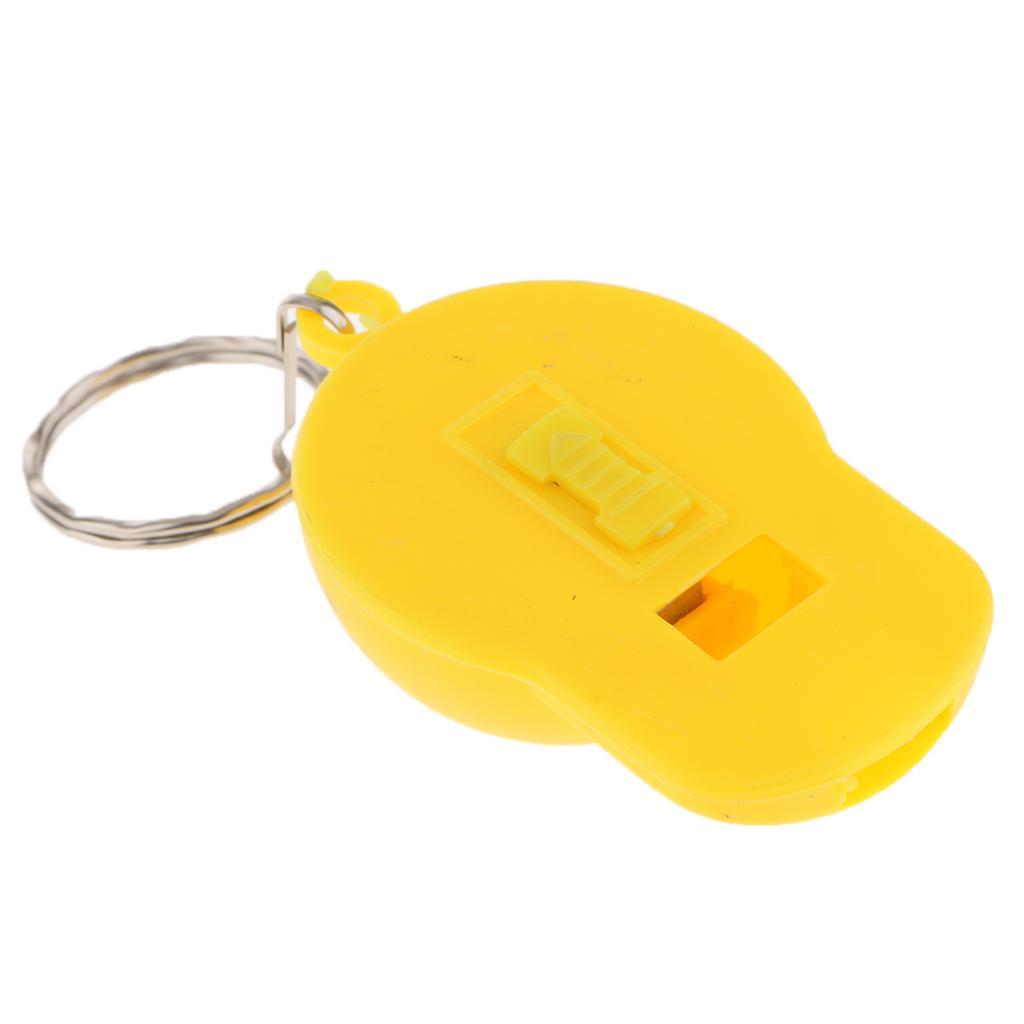 10 PCS Keychains Emotions Flashing LED Cute Handbag Key Pendant