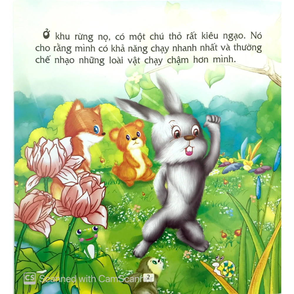Truyện Cổ Tích Thế Giới Hay Nhất - Thỏ Và Rùa Chạy Thi