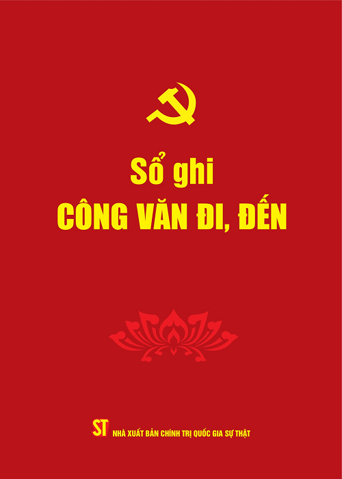 Sách - Sổ ghi công văn đi đến