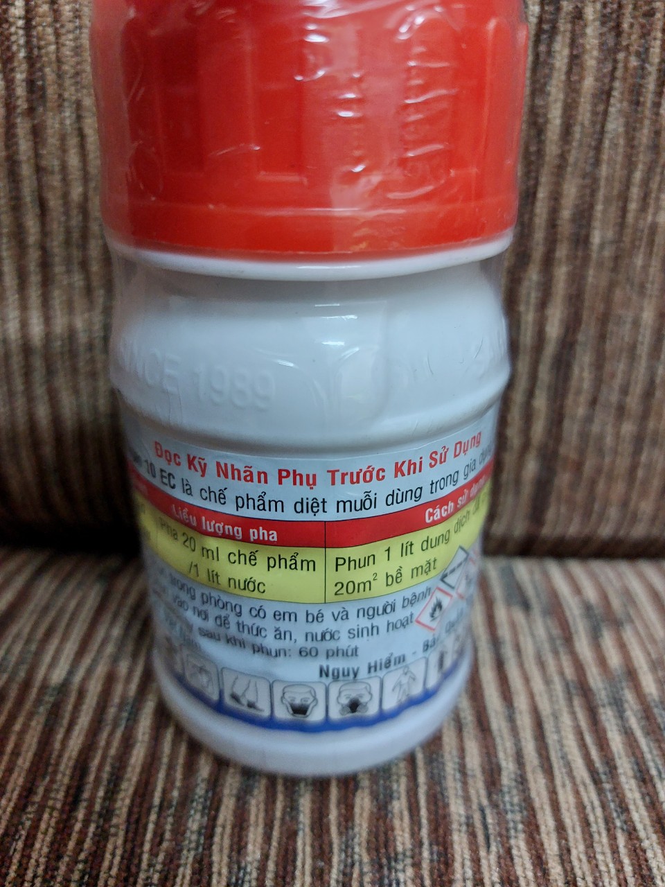 Thuốc diệt muỗi SECSAIGON 10EC chai 100ml