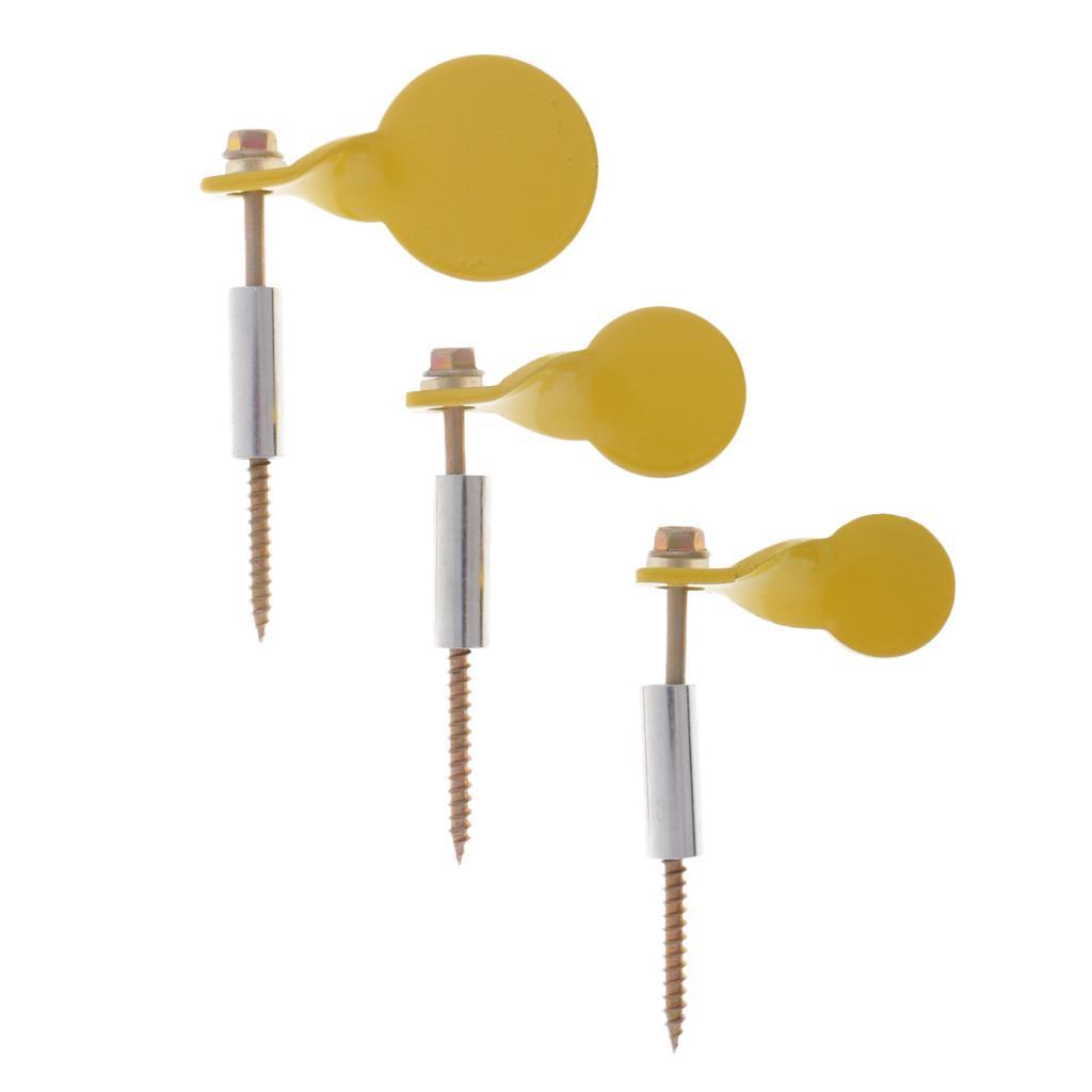 3pcs Shooting Training Target Plinking Spinner Target for Hunting Practice