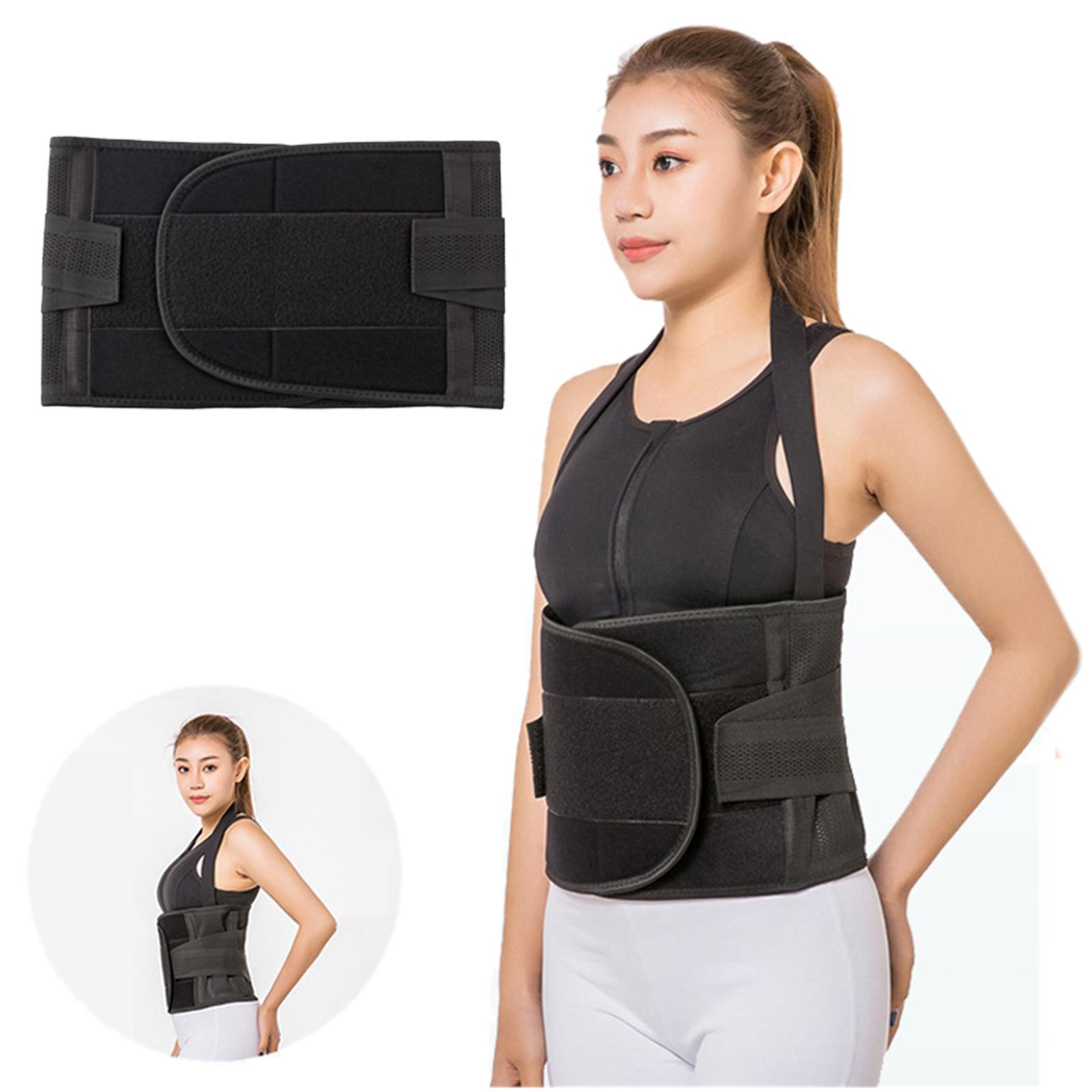 Support Belt Back Brace Men Portable Stomach and Back Support Lightweight Waist Support Band Waist Trimmer Belt for Running Squatting