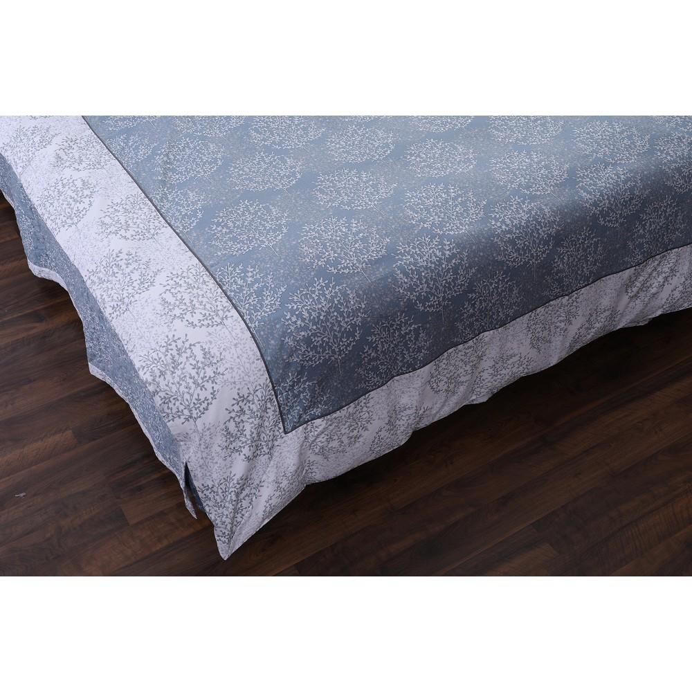 Bộ ga chun, vỏ chăn, đôi vỏ gối đầu Blue Sky - DL146