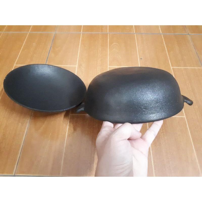 Tộ gang đúc kho thịt cá 21cm