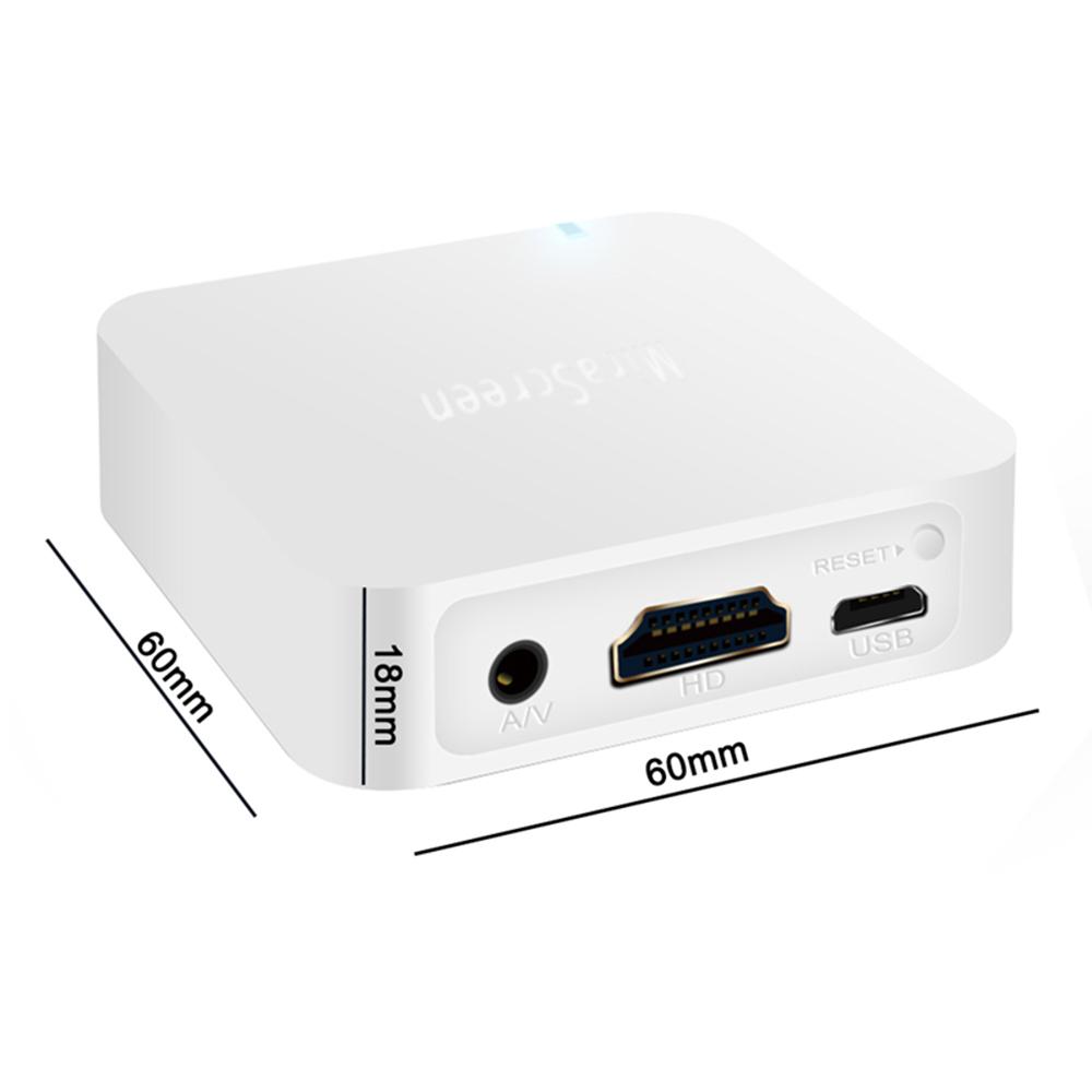 X7 AV+HD Vehicle-mounted WiFi Display Dongle Support AV HD Output 1080P Resolution Stable Transmission Wide Compatibility