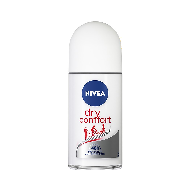 Lăn Ngăn Mùi NIVEA Khô Thoáng Mịn Màng (50ml) - 81611