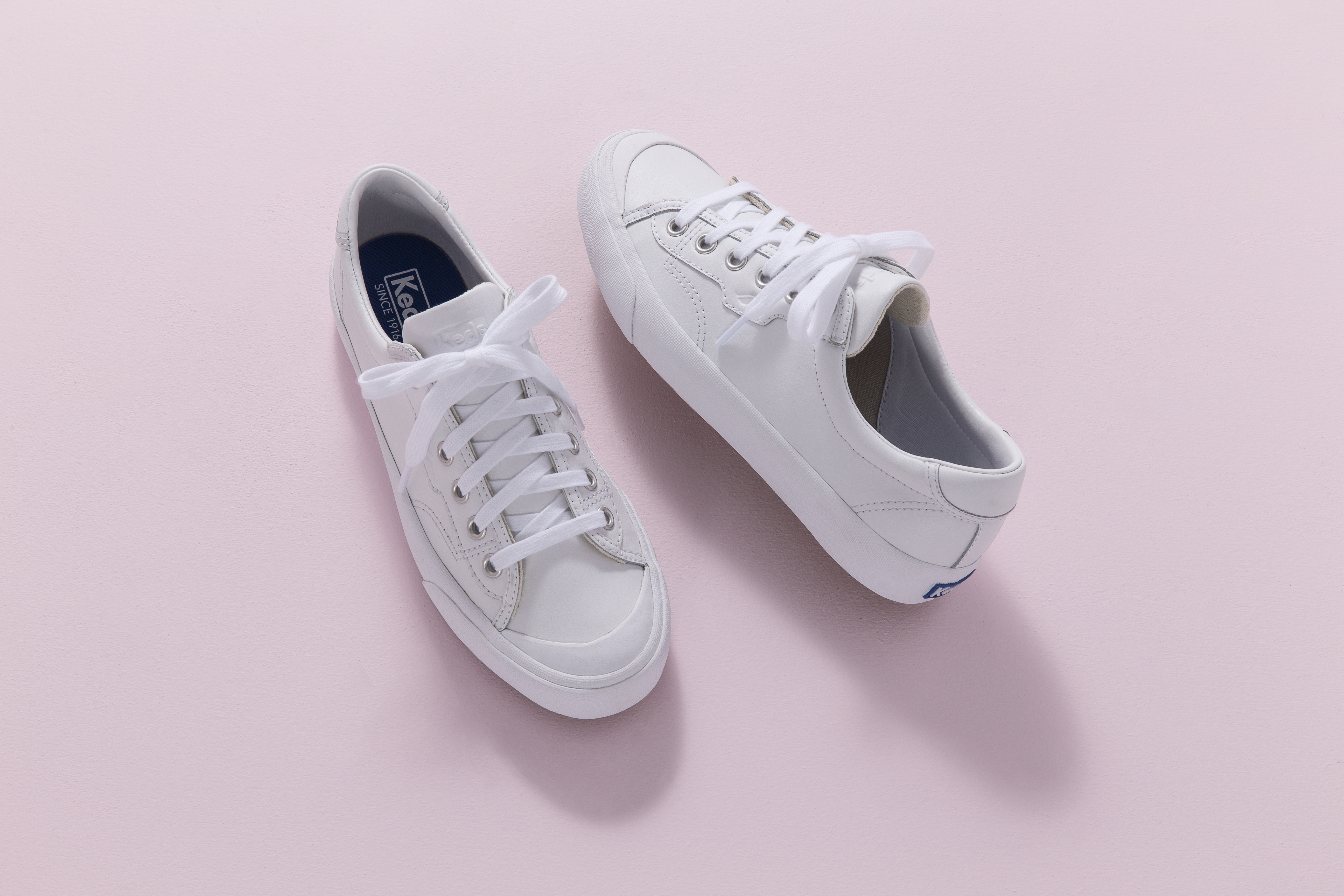 Giày Keds Nữ- Crew Kick 75 Leather White- KD062790