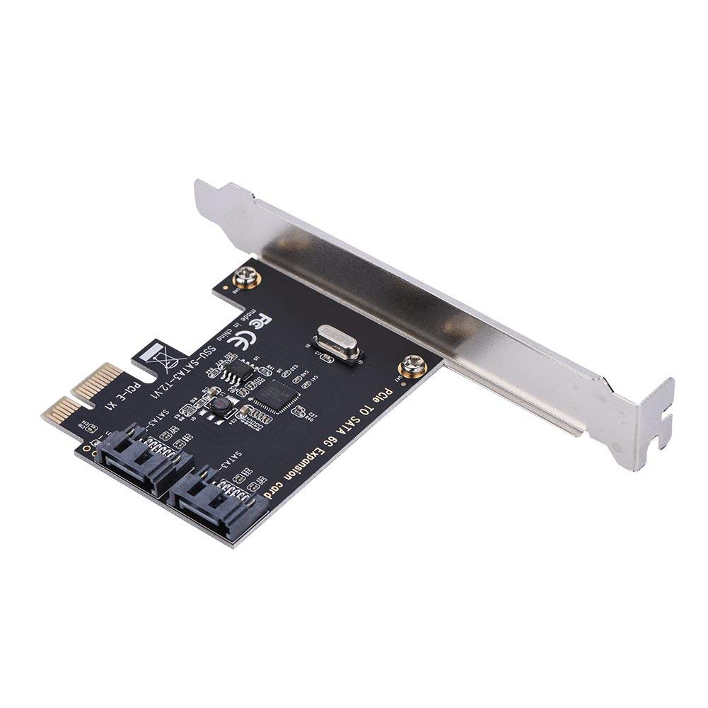 Card PCI-E mở rộng ra 2 cổng SATA 3.0 không cần nguồn phụ D00-250