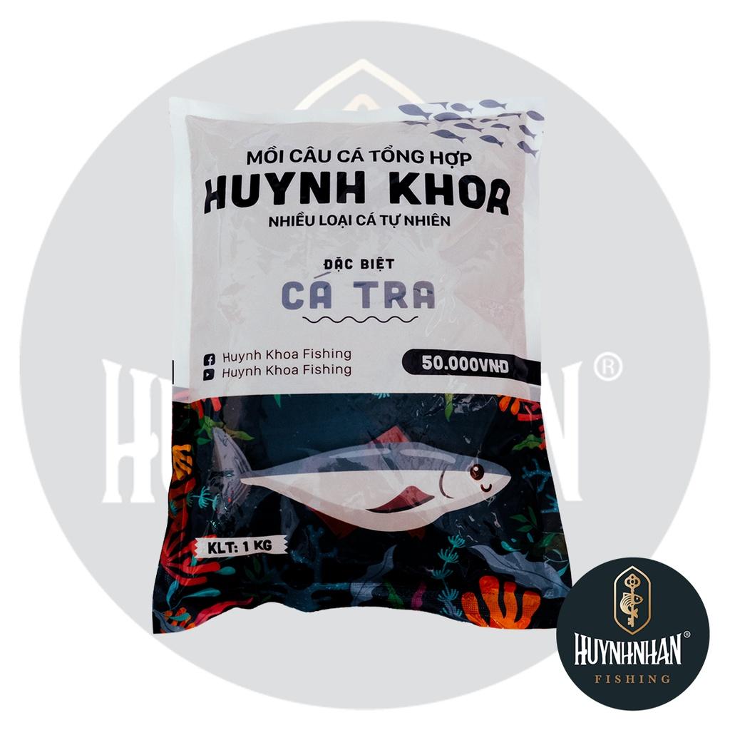 Mồi câu Huỳnh Khoa - Cám Huỳnh Khoa - Chuyên cá Tra và các loại cá tự nhiên - Gói 1kg