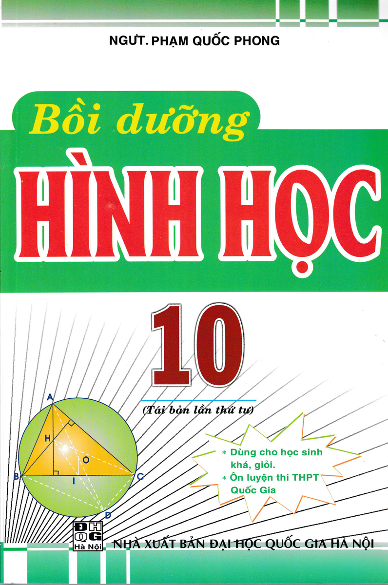 Bồi Dưỡng Hình Học 10 (Tái Bản)