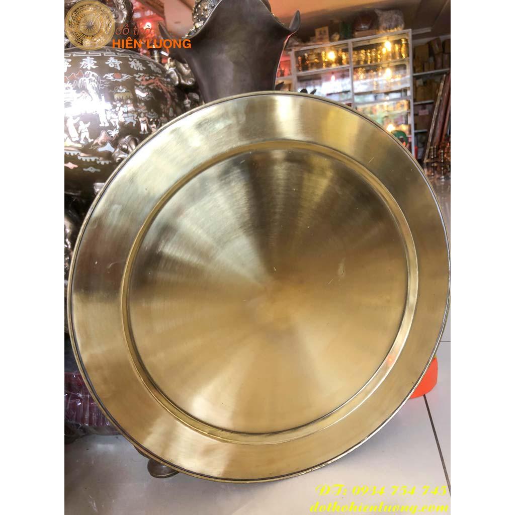 Mâm Đồng Thau Trơn