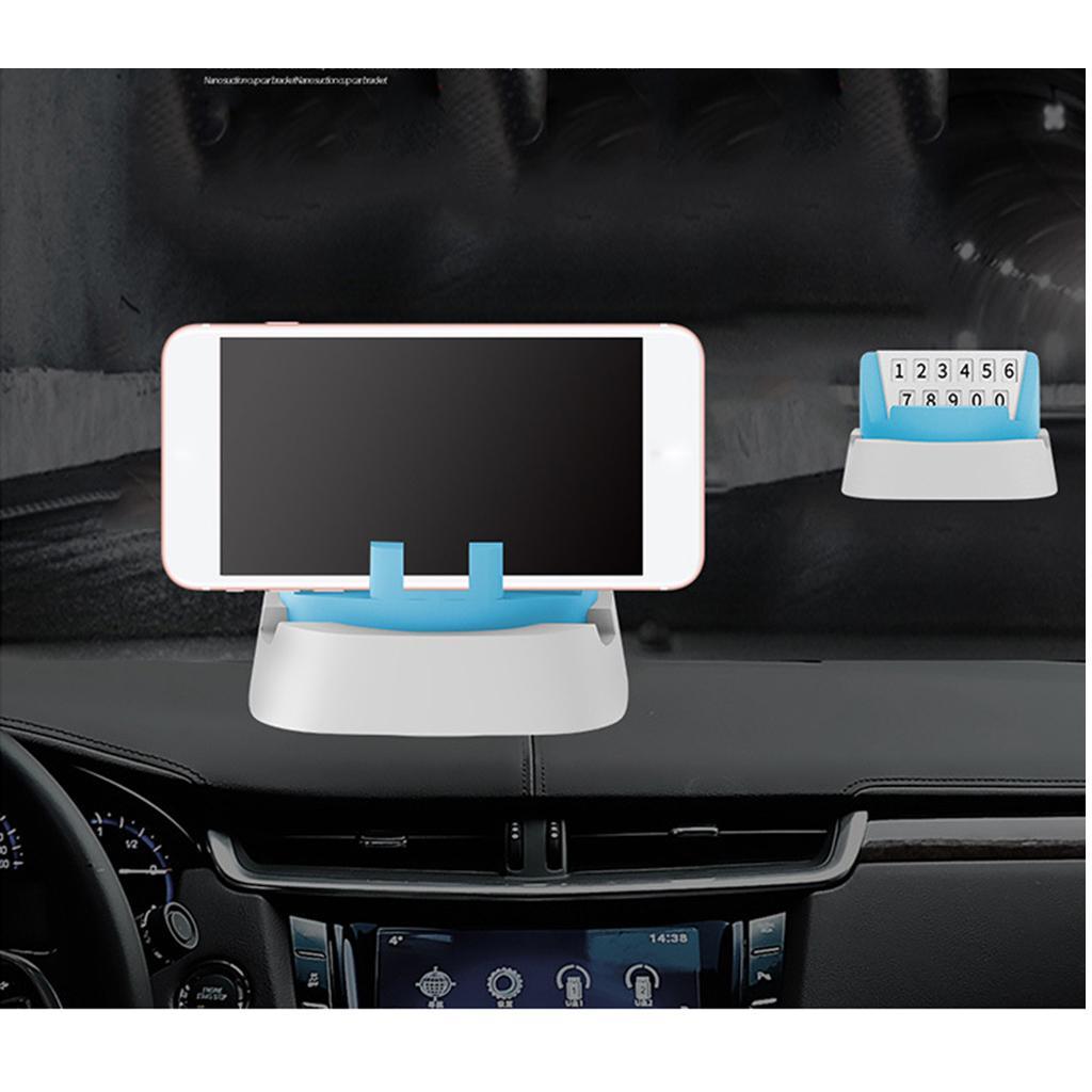 2 in 1 Car Phones Holder Mount Bracket with Temporary Parking Card