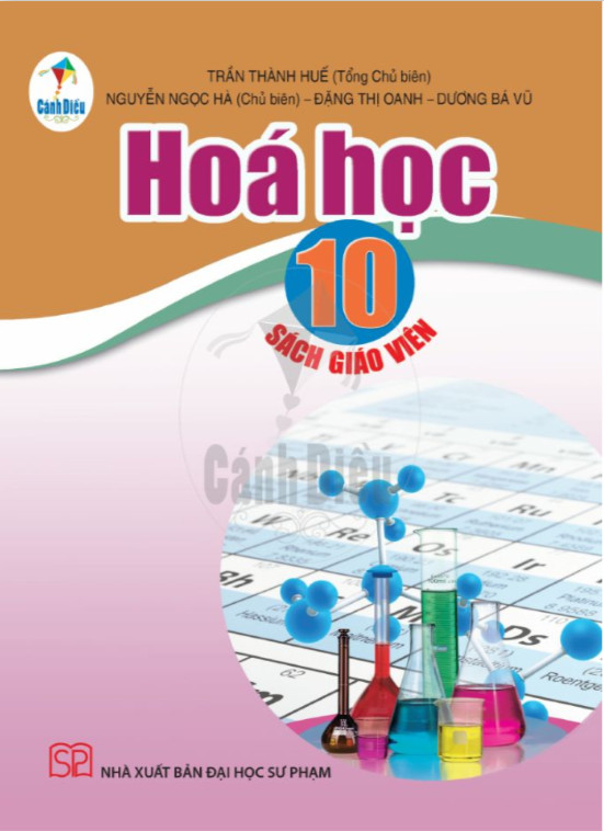 Sách giáo viên Hóa học lớp 10 (Bộ sách Cánh Diều)