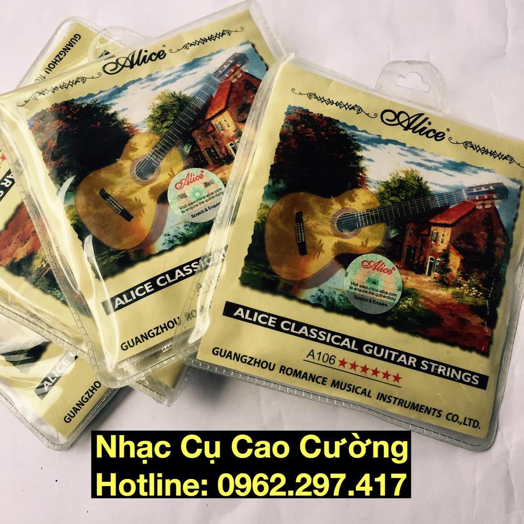 Dây đàn Guitar Alice Nylon cho đàn Classic