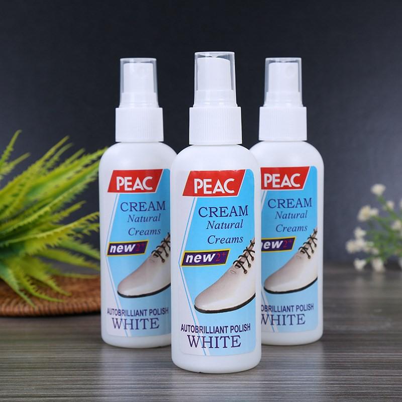 Chai Xịt Lau Giày Plac Có Đầu Cọ Giày Túi Ví Siêu Sạch