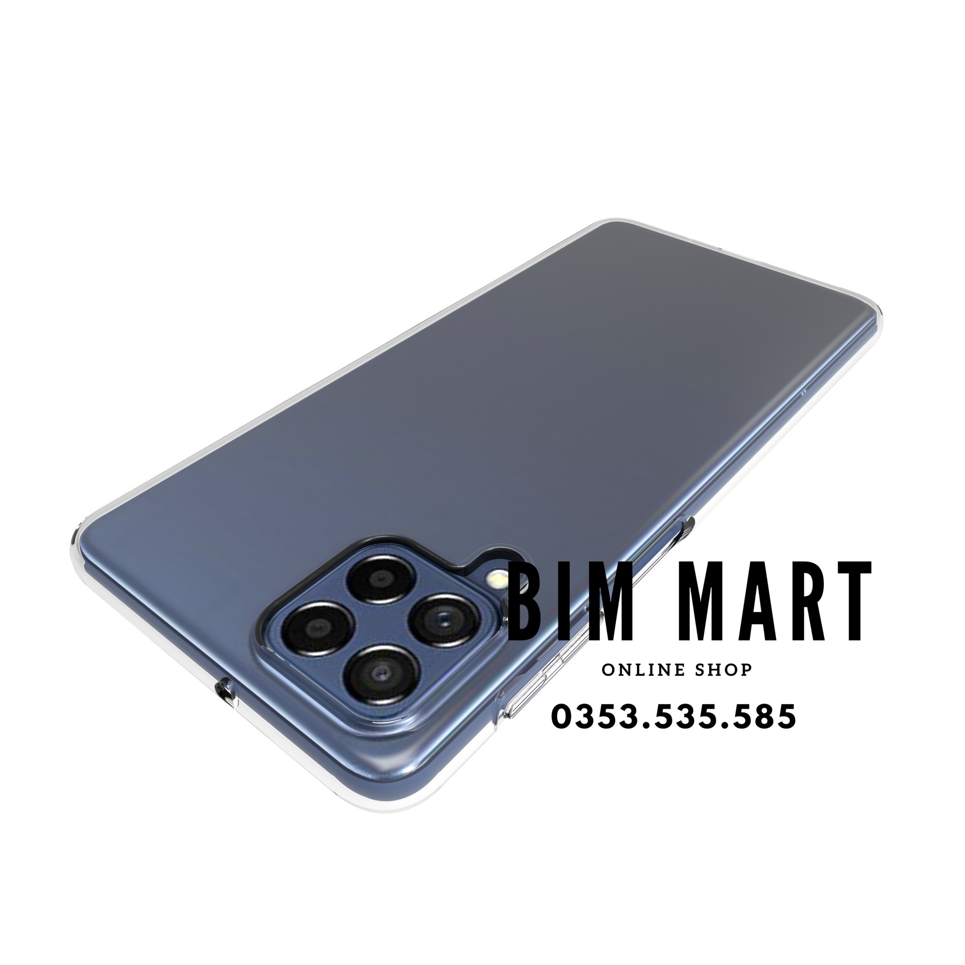 Ốp lưng dành cho Samsung M53 5G silicon dẻo trong suốt cao cấp A+