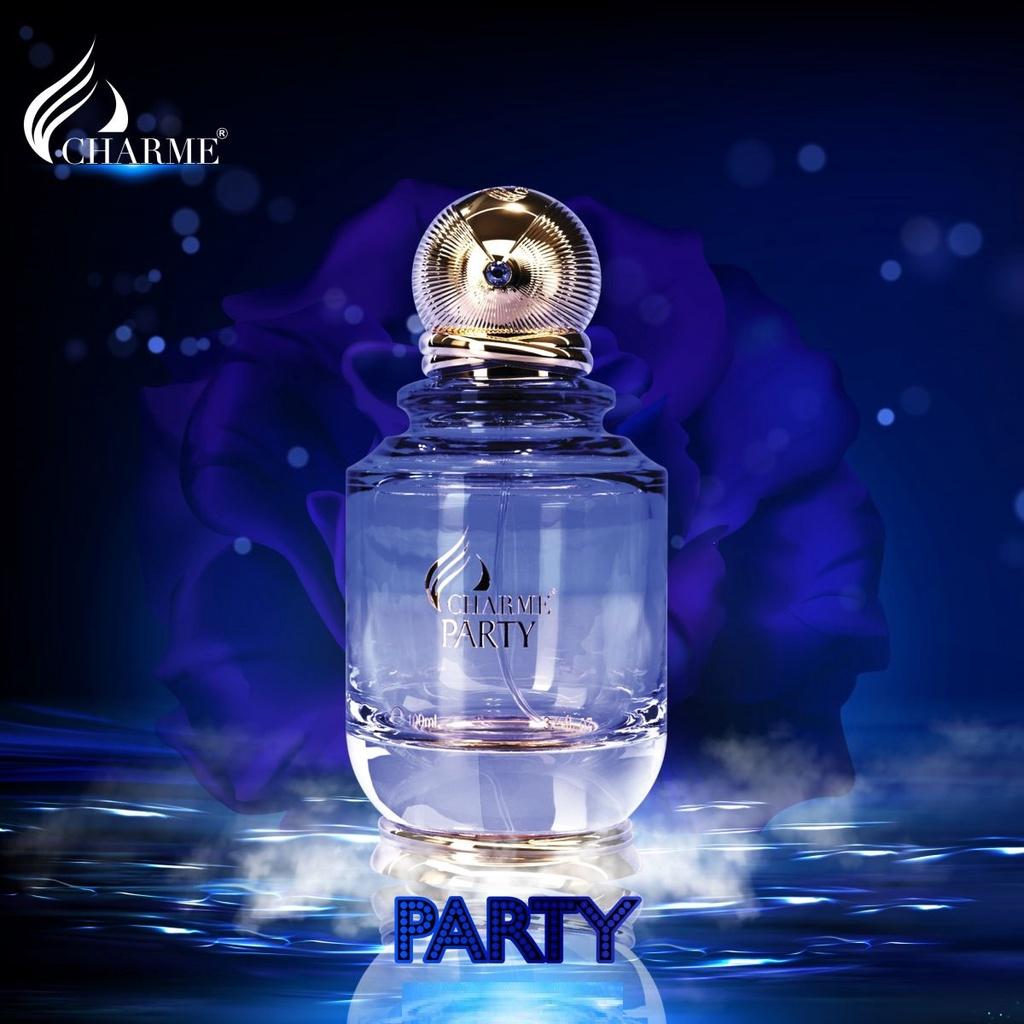 Nước hoa nữ thơm lâu, Charme Party, hương thơm quyến rũ, dành cho các buổi tiệc đêm, 100ml