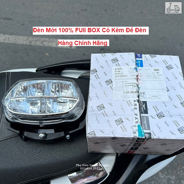 Bộ Đèn Pha Led 2 Tầng Vespa Sprint Mẫu 2023 Hàng Hãng