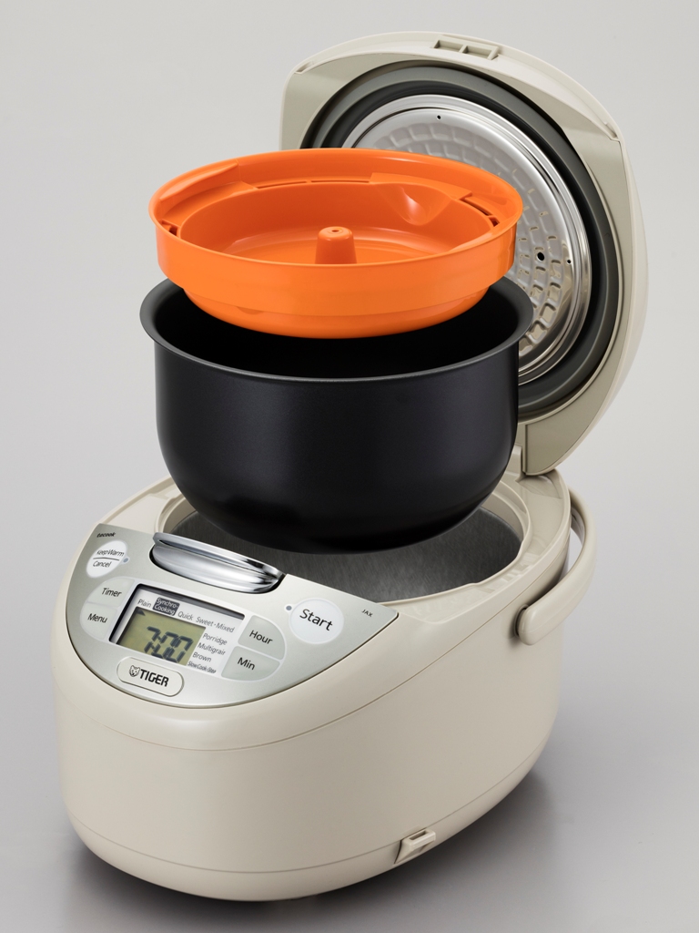 COMBO TIGER ƯU ĐÃI : Mua nồi cơm điện JAX-S18W tặng nồi hầm Tiger Queen CWCP-24CH - Hàng chính hãng