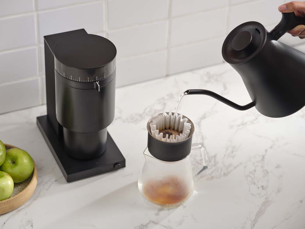 Máy xay cà phê Fellow Opus lưỡi hình nón - Xay Esppresso đến Cold brew - Màu Đen - Bảo hành 2 năm [ Hàng Chính Hãng ]