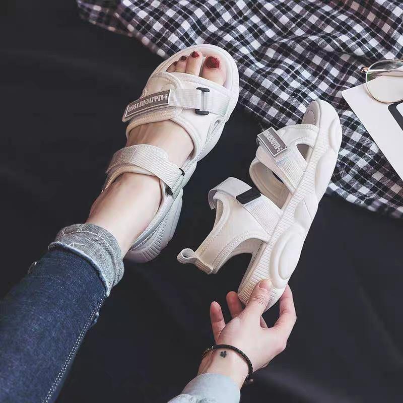 Dép Sandal HAPU nữ  Đế Gấu đẹp siêu Hot , Trend mới nhất 2020