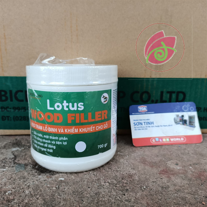 BỘT TRÁM TRÉT KHIẾM KHUYẾT GỖ WOOD FILLER