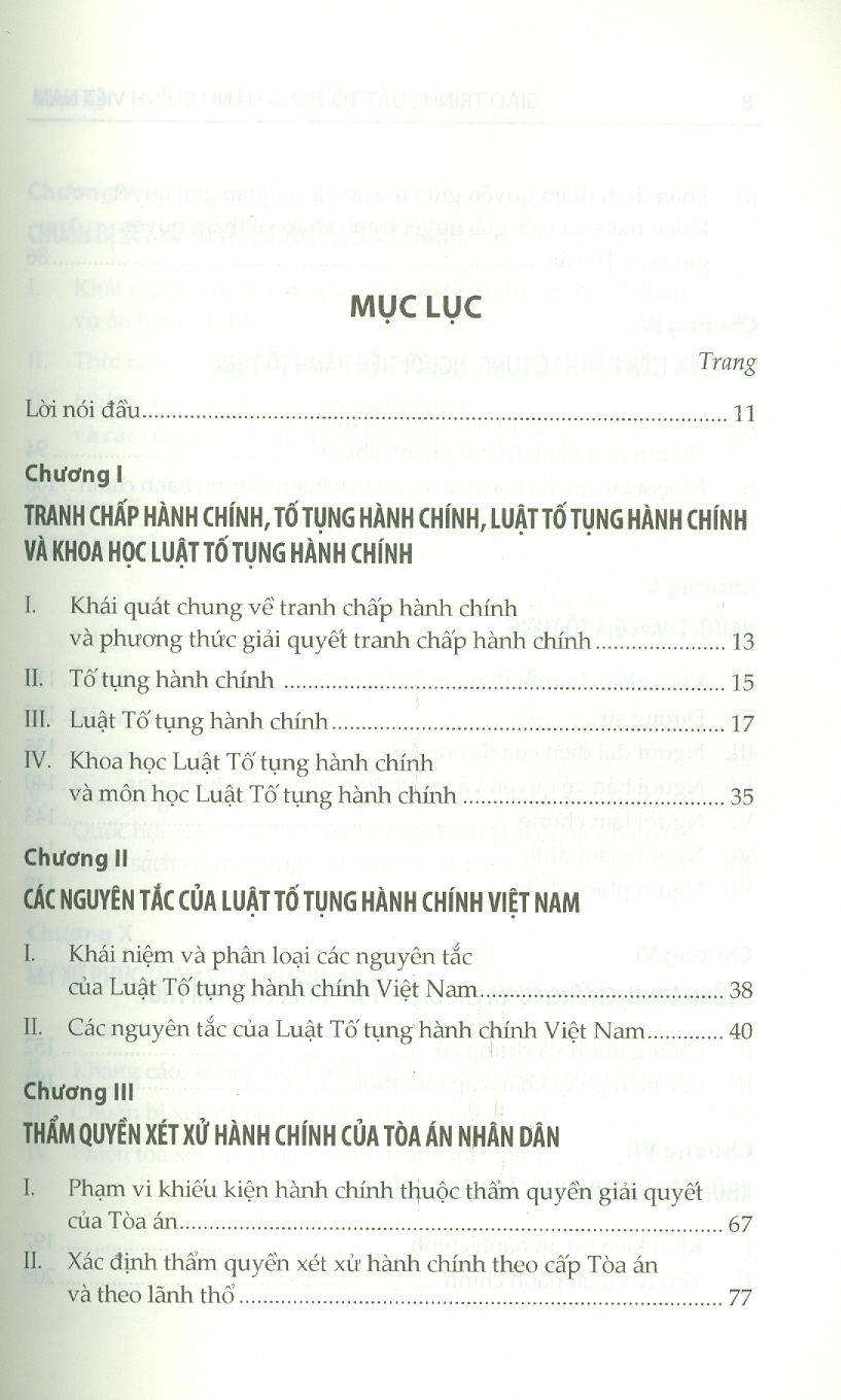 Giáo Trình Luật Tố Tụng Hành Chính Việt Nam - GS. TS. Phạm Hồng Thái, PGS.TS. Bùi Tiến Đạt (Đồng chủ biên) - Tái bản lần thứ nhất - (Bìa mềm)