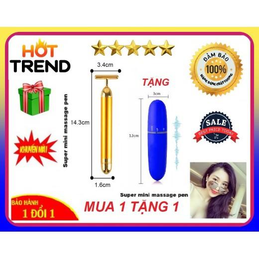 Quà Kèm Combo 02 Máy Mát Xa Rung Cầm Tay Mát Xa Mát Mạnh T Strong (Quà Tặng Kèm 1 Móc Hình Thú Bất Kỳ) FMA1111