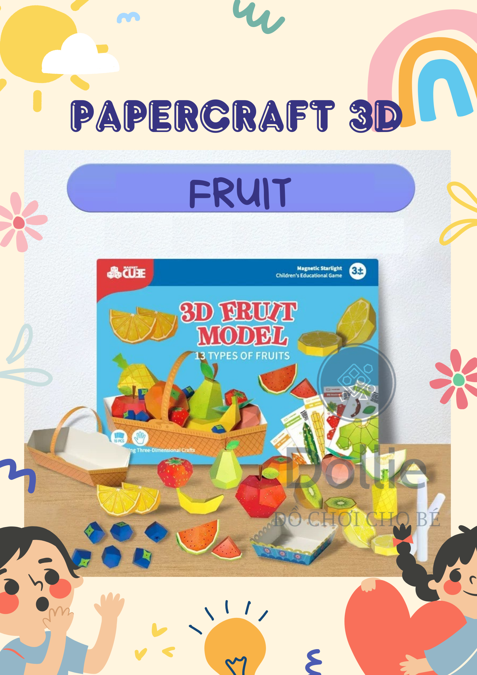 ĐỒ CHƠI PAPERCRAFT 3D