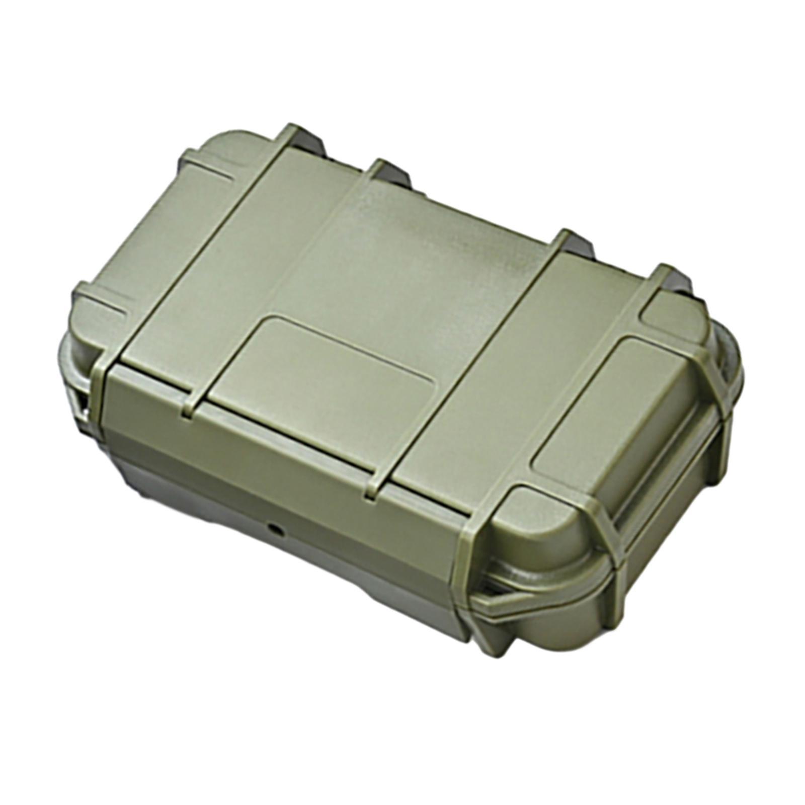 Double Layer Waterproof Hard Tool Case Multifunctional Shockproof Impact Resistant Shockproof Carrying Case for Backpacking