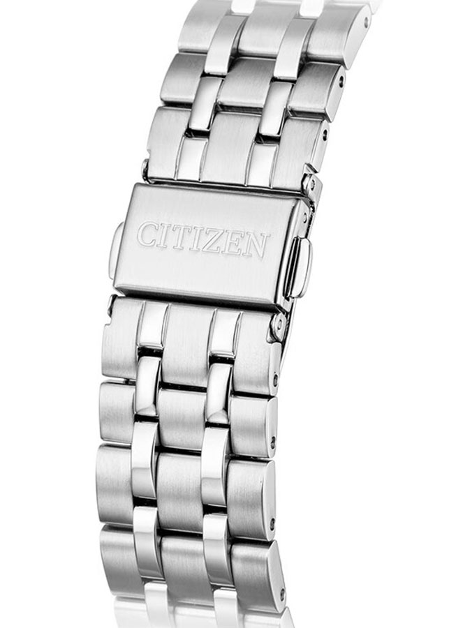 Đồng Hồ Nam Citizen Dây Thép Không Gỉ BM6970-52E - Mặt Đen