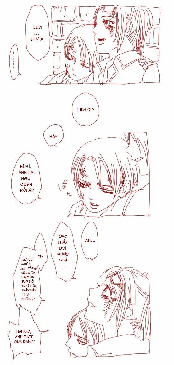 tấn công người khổng lồ - doujinshi levihan chapter 2 1