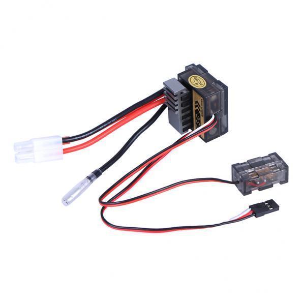 2x Rc 320A Brushed ESC Motor Controller 1:8 1: 10 RC Car Truck Buggy Ship Boat Tank