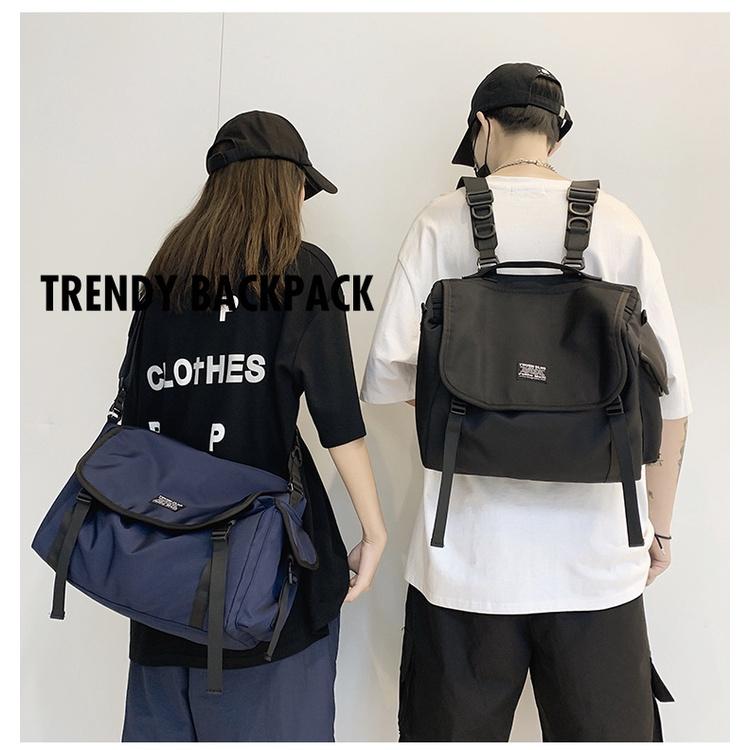 Túi đeo chéo cỡ lớn chức năng balo đeo chéo Trendy BackPack HÀNG NHẬP KHẨU HOTTRENT GB65