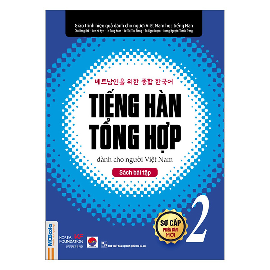 Combo 2 Cuốn Tiếng Hàn Tổng Hợp Dành Cho Người Việt Nam Sơ Cấp 2 (Sơ Cấp 2 + Sách Bài Tập Sơ Cấp 2)