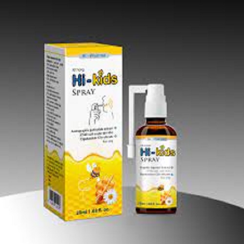 Xịt họng keo ong Hi-Kids (20ml)