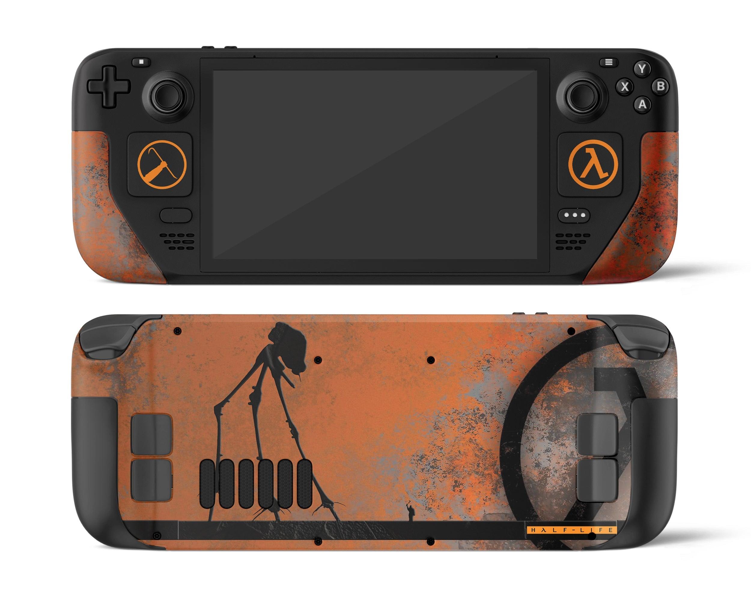 Skin dán Steam Deck mẫu Half-Life (Đã cắt sẵn chi tiết, dễ dán)