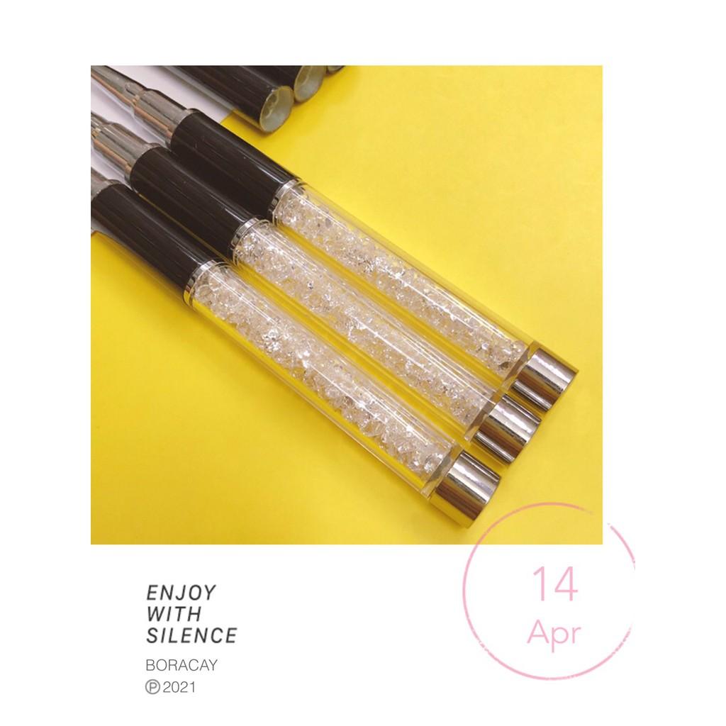 Cọ nét cao cấp vẽ nail chuyên dụng 3 size 1 cây