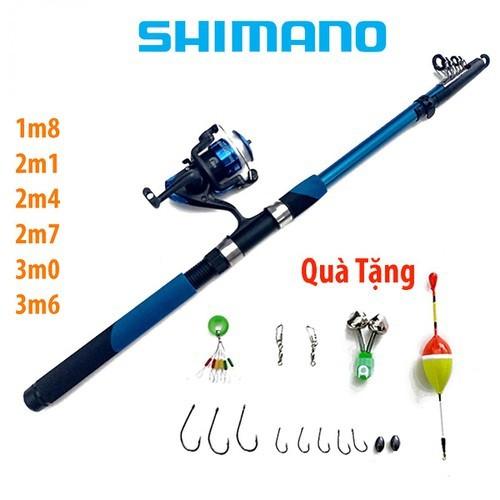 Bộ cần câu cá shimano đủ đi câu chất lượng