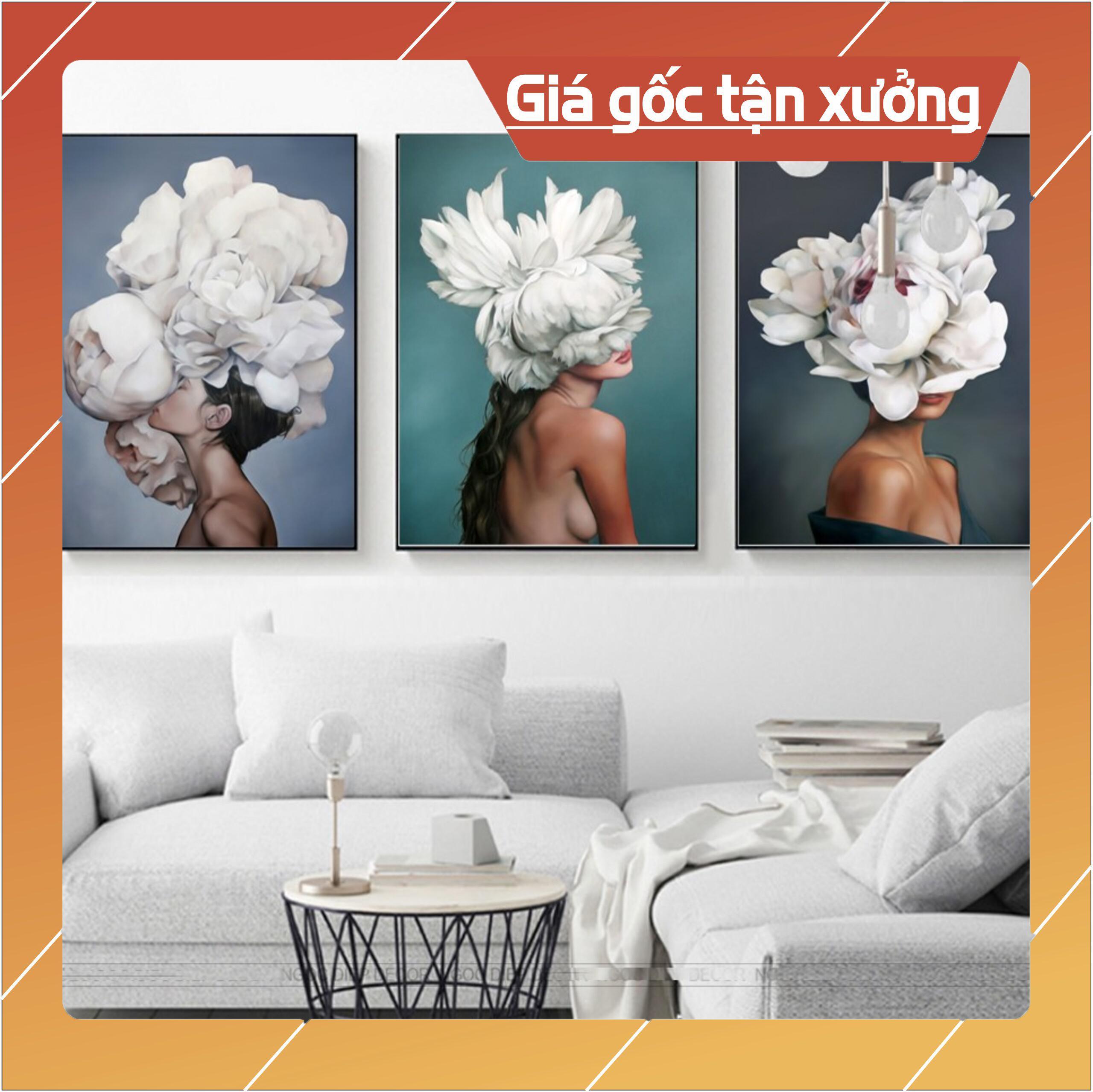 Bộ tranh treo tường phong thủy trang trí nội thất ĐL 20