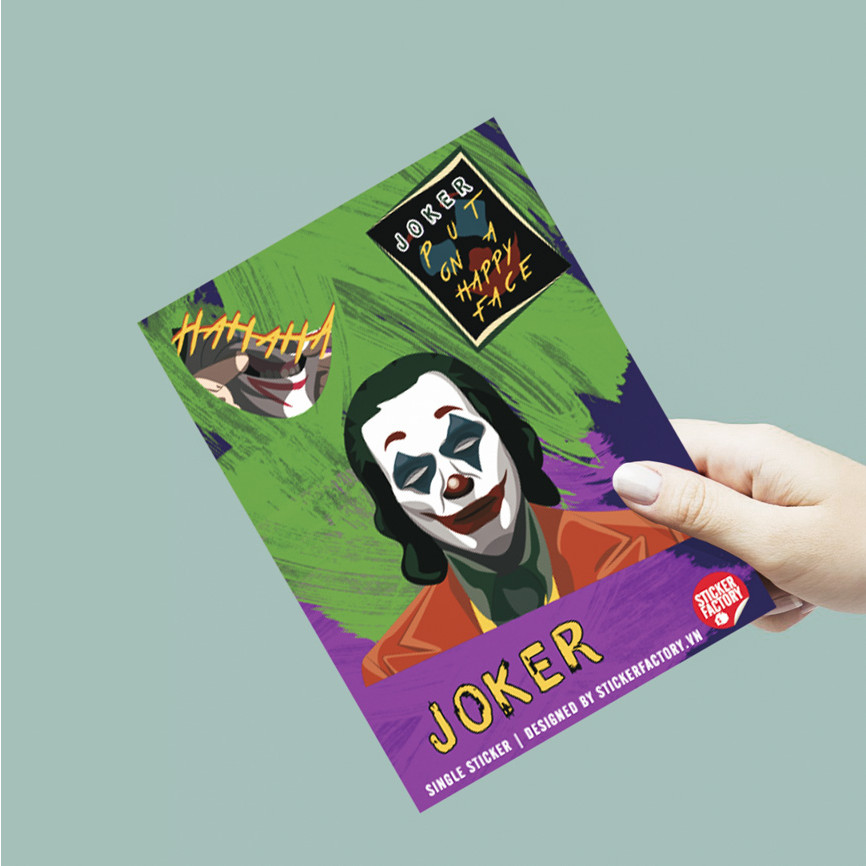 Joker - Single Sticker hình dán lẻ