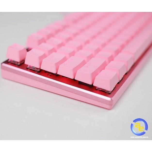 Bàn phím cơ Gaming DAREU EK810 Pink / Black (MULTI-LED, Blue/ Brown/ Red D switch) Hàng Chính Hãng