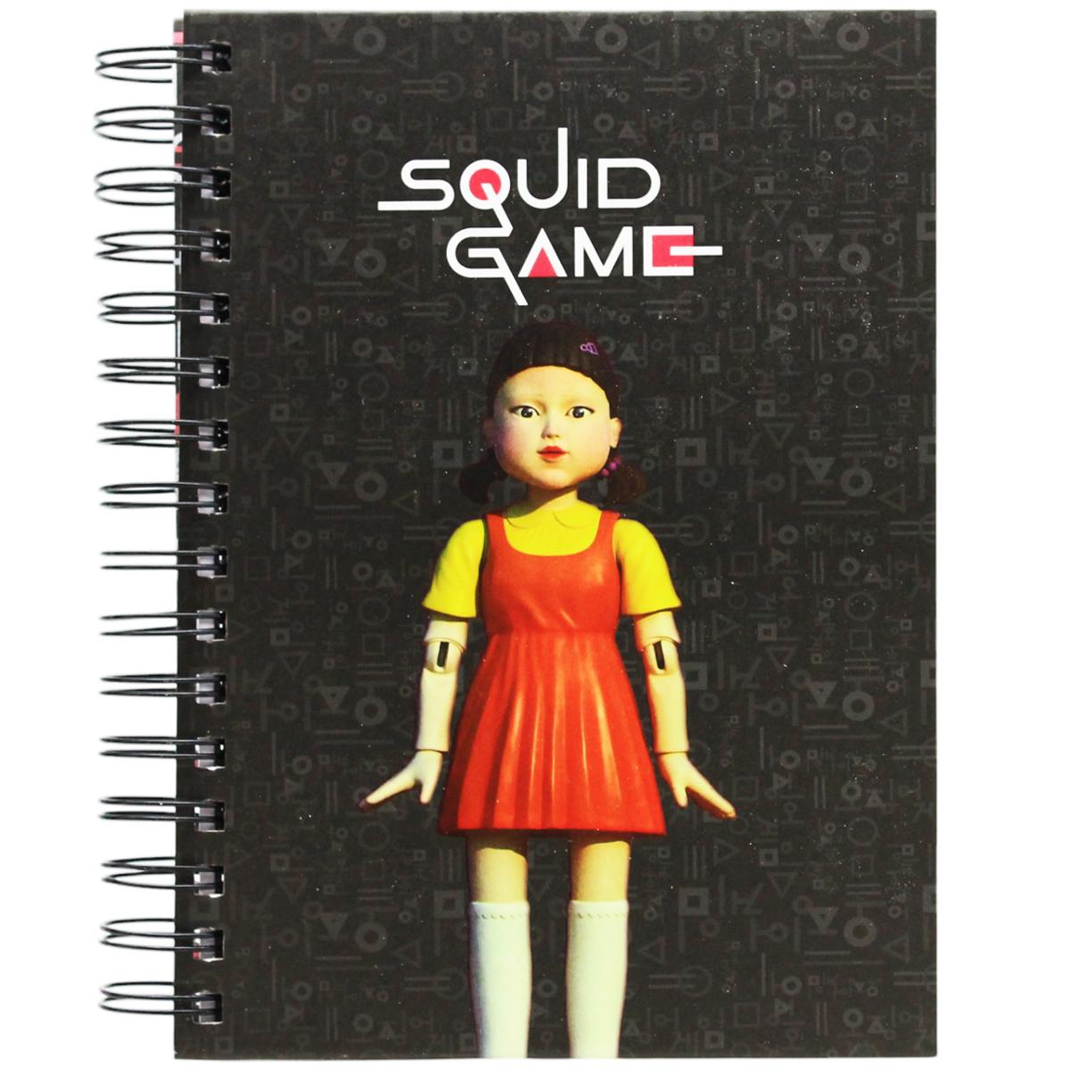 Sổ Lò Xo Squid Game - Ô Vuông - 120 Trang 90gsm - Main Paper NFJC022-01