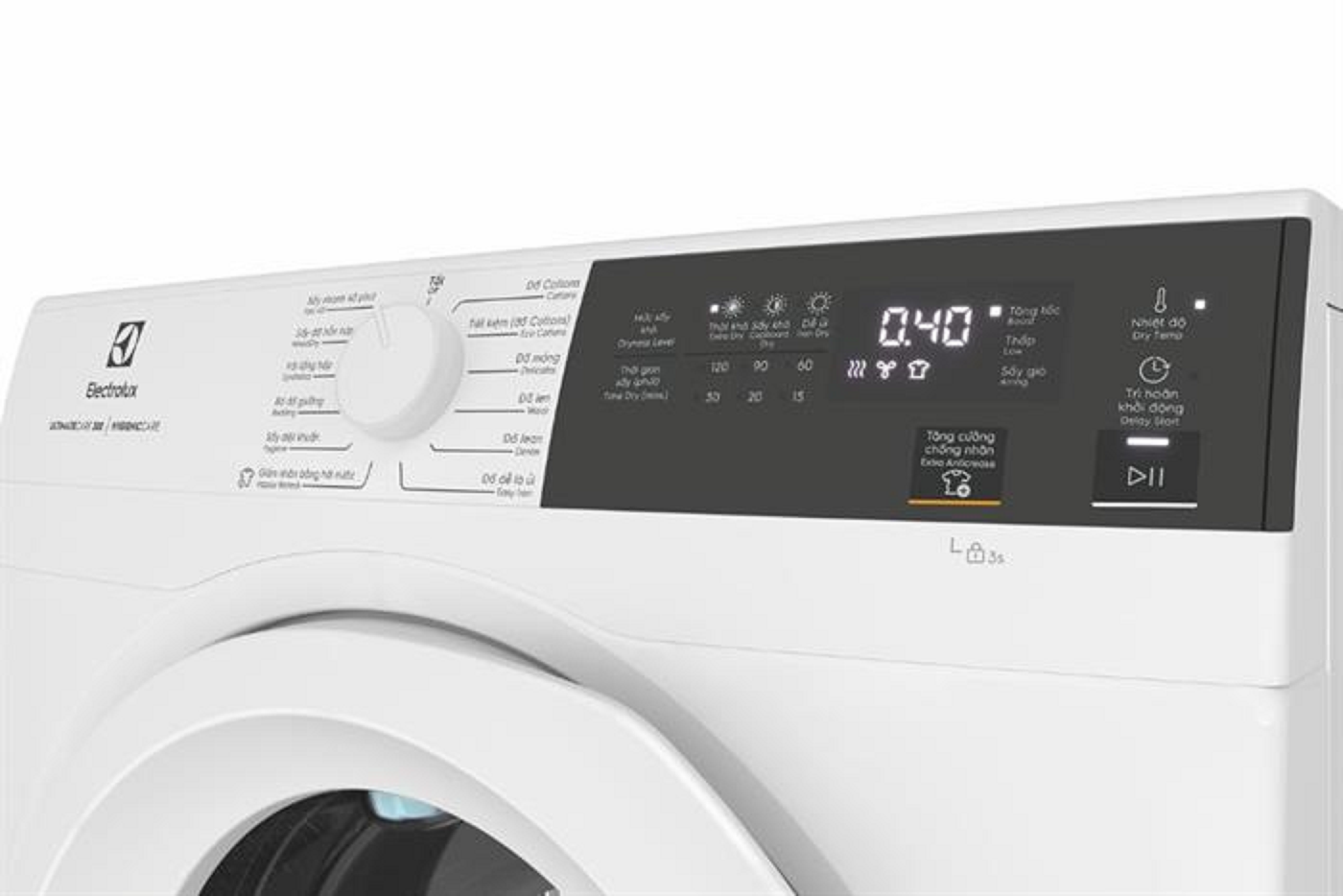 Máy sấy thông hơi Electrolux UltimateCare 9 kg EDS904H3WC - HÀNG CHÍNH HÃNG - CHỈ GIAO HCM