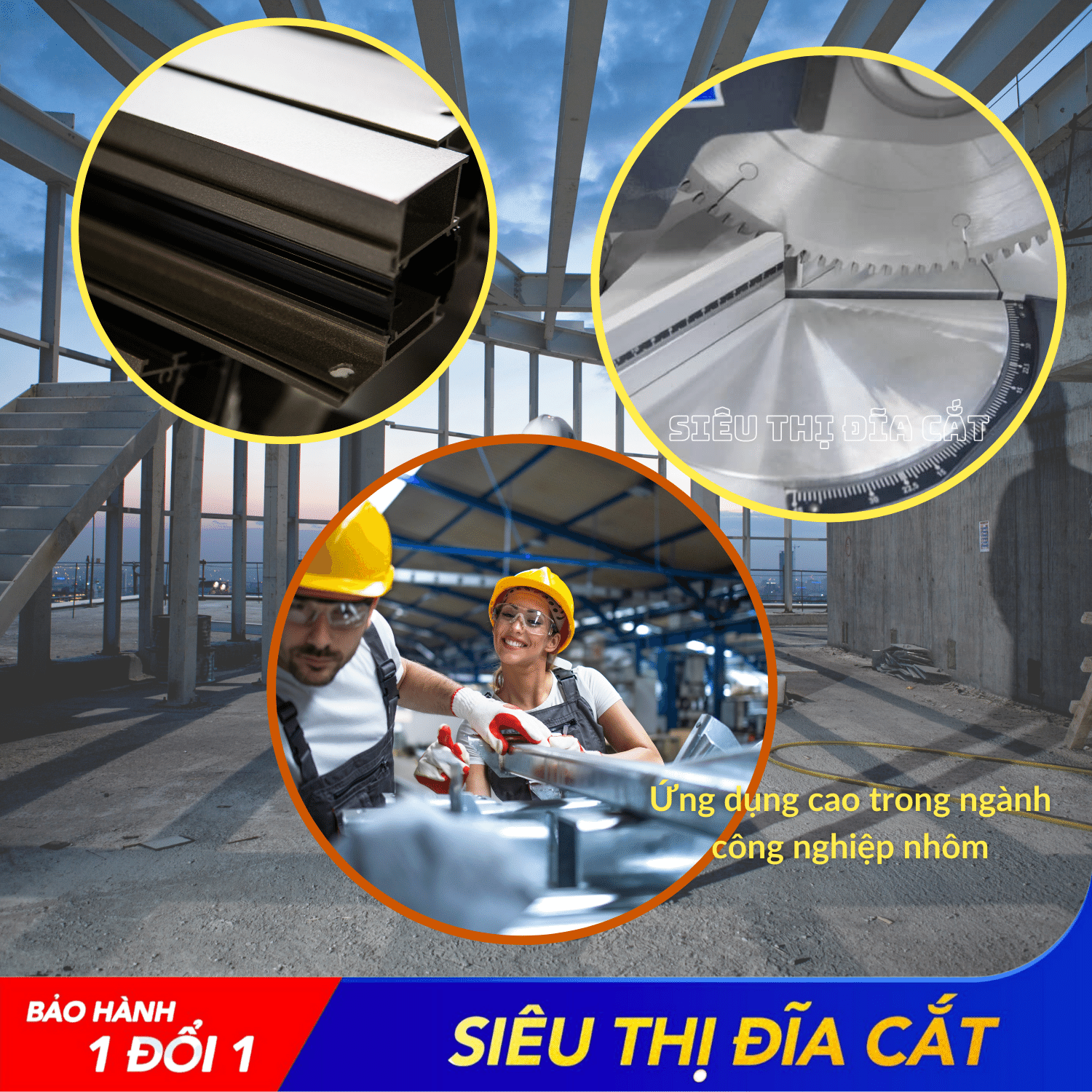 LƯỠI CẮT NHÔM 255-120 RĂNG KINGTOM VÀNG – CHẤT LƯỢNG VÔ ĐỊCH PHÂN KHÚC GIÁ RẺ!