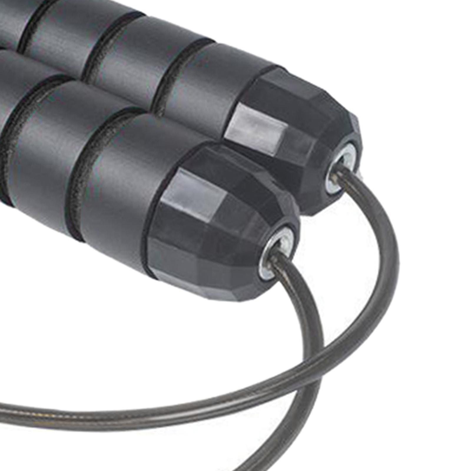 Fitness Jump Rope, Training Ropeless Skipping Rope for Fitness, Weighted Cordless Jump Rope for Men Women Kids Home Gym Exercise