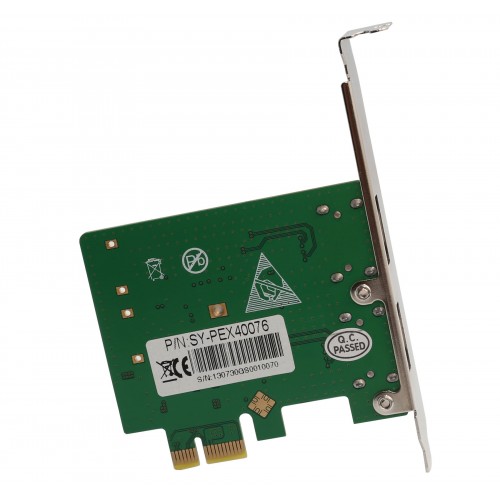 Card RAID PCI-E mở rộng 2 Port eSATA III SI-PEX40076 - Hàng Nhập Khẩu